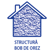 structură bob de orez