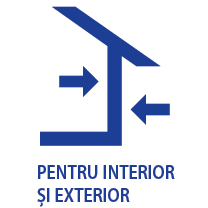 pentru interior și exterior