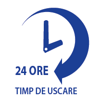 timp de uscare: >24 h
